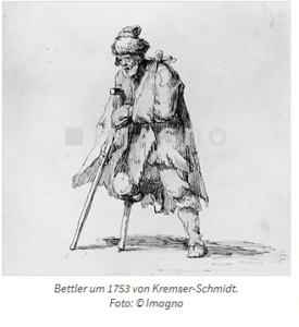 Bettler um 1700 (Quelle Austria-Forum)